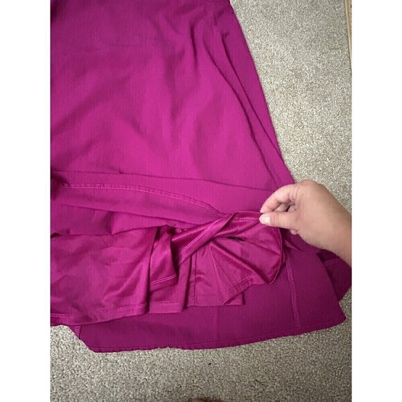 Lulus Love of Mine Magenta Pink Halter Swing Dress Pockets M - Picture 7 of 10